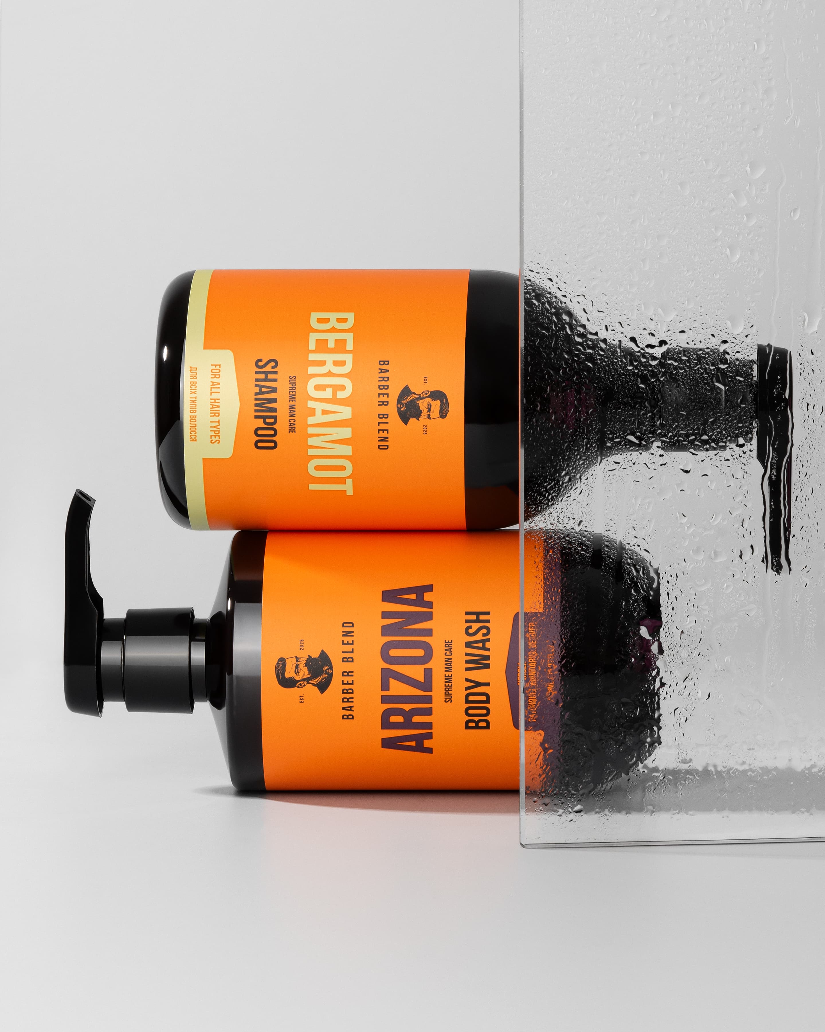 Чоловічий догляд із вайбом барбершопу.
Barber Blend – це філософія щоденної впевненості, яка починається з простого – чиста шкіра, доглянуте волосся, впізнаваний аромат. Ми створили засоби, які працюють без зайвих слів – надійно і зі смаком. Це підтвердять барбери, які вже взяли нашу косметику в роботу.